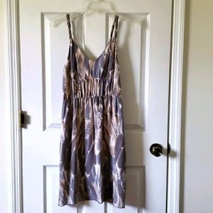 Banana Republic Silk Dress w/Twist Straps, Sz 4